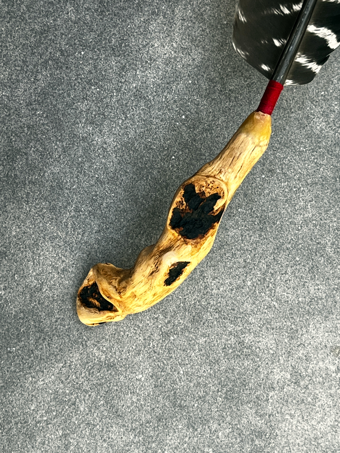 Räucherfeder Föhrenwurzel 001