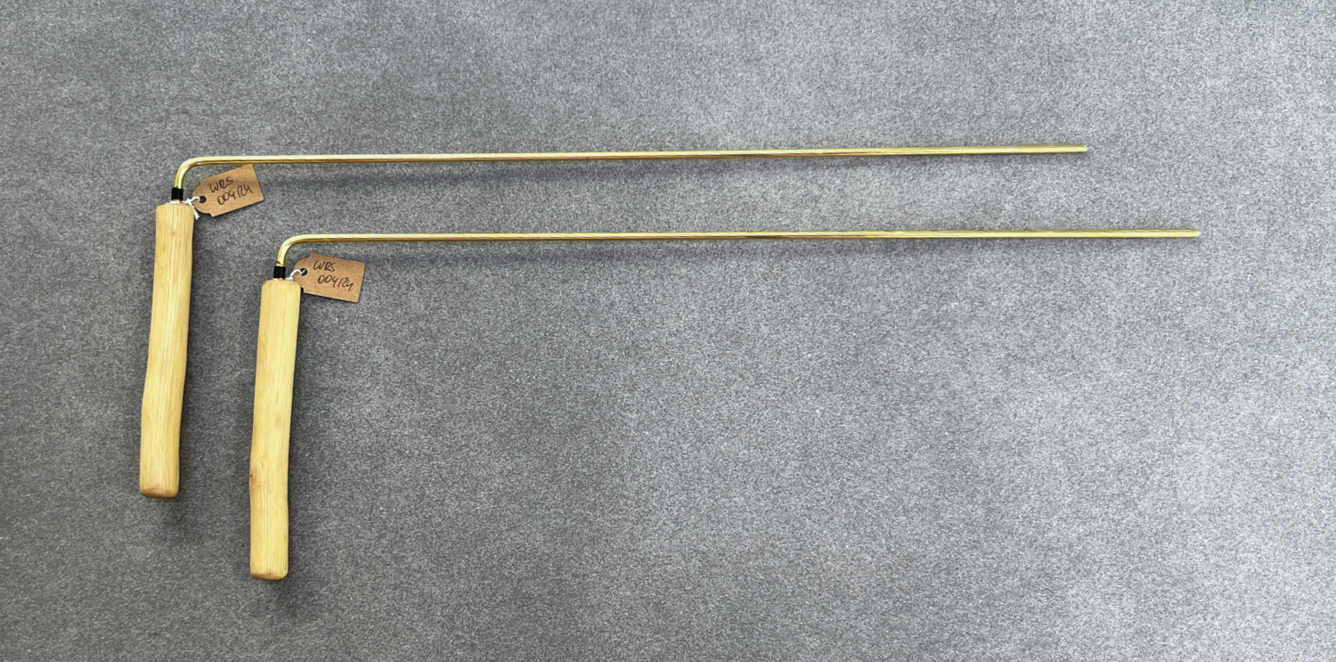 Winkelruten-Set Rosenholz - 004/24, 33 cm – Bild 2