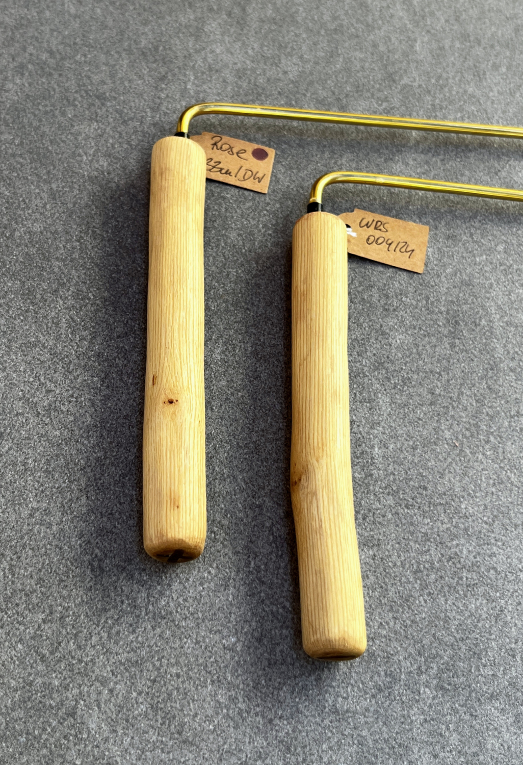 Winkelruten-Set Rosenholz - 004/24, 33 cm