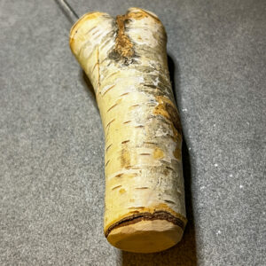 Tensor (Einhandrute) Birke, mit Ring - 001/25