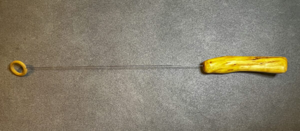 Tensor (Einhandrute) Mammutbaumwurzel, mit Ring - 013/25 – Bild 4