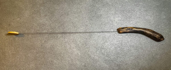 Tensor (Einhandrute) Föhrenwurzel, mit Ring - 017/25 – Bild 5