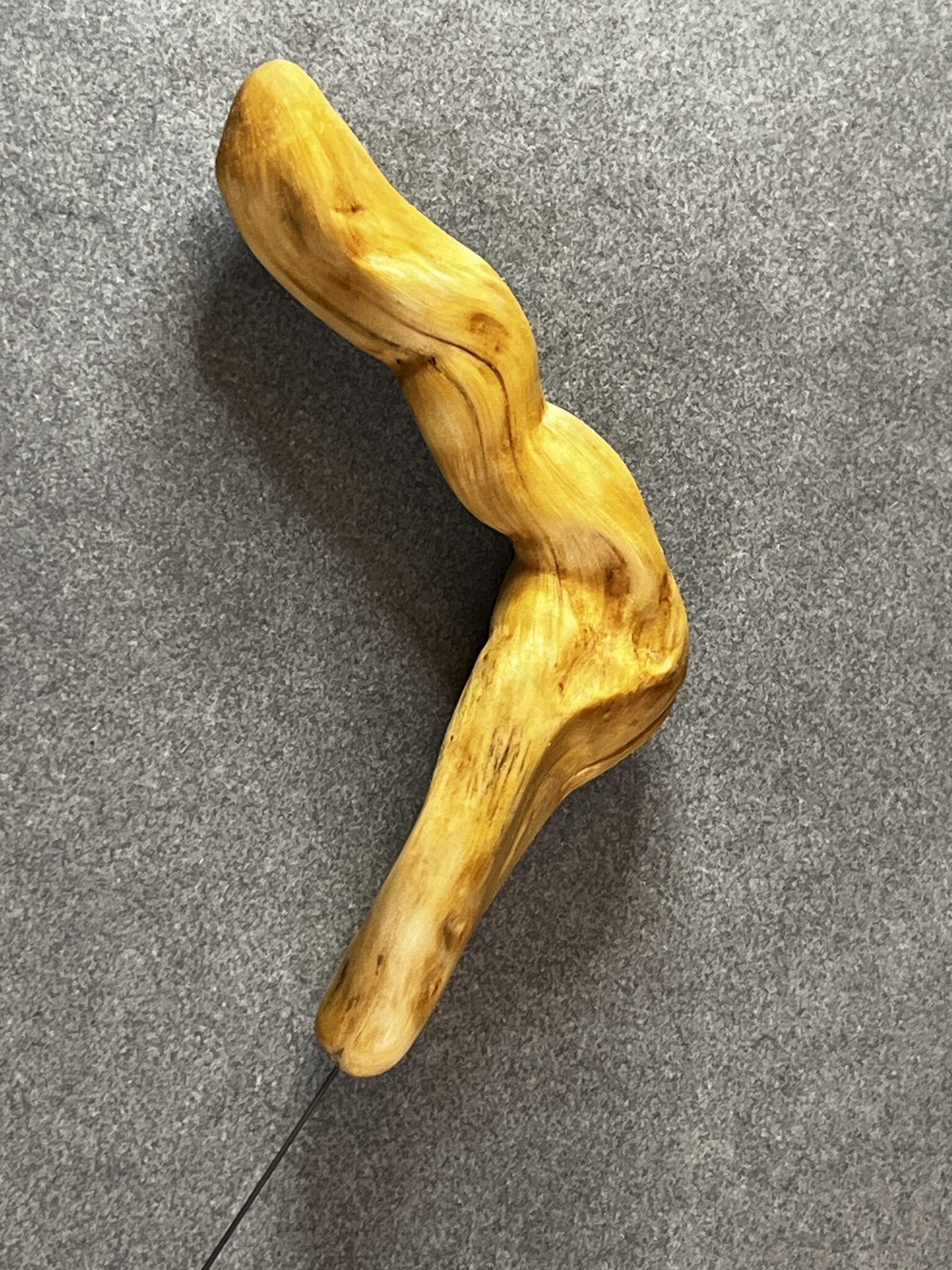 Tensor (Einhandrute) Fichtenwurzel, mit Kugel - 101/25 – Bild 2